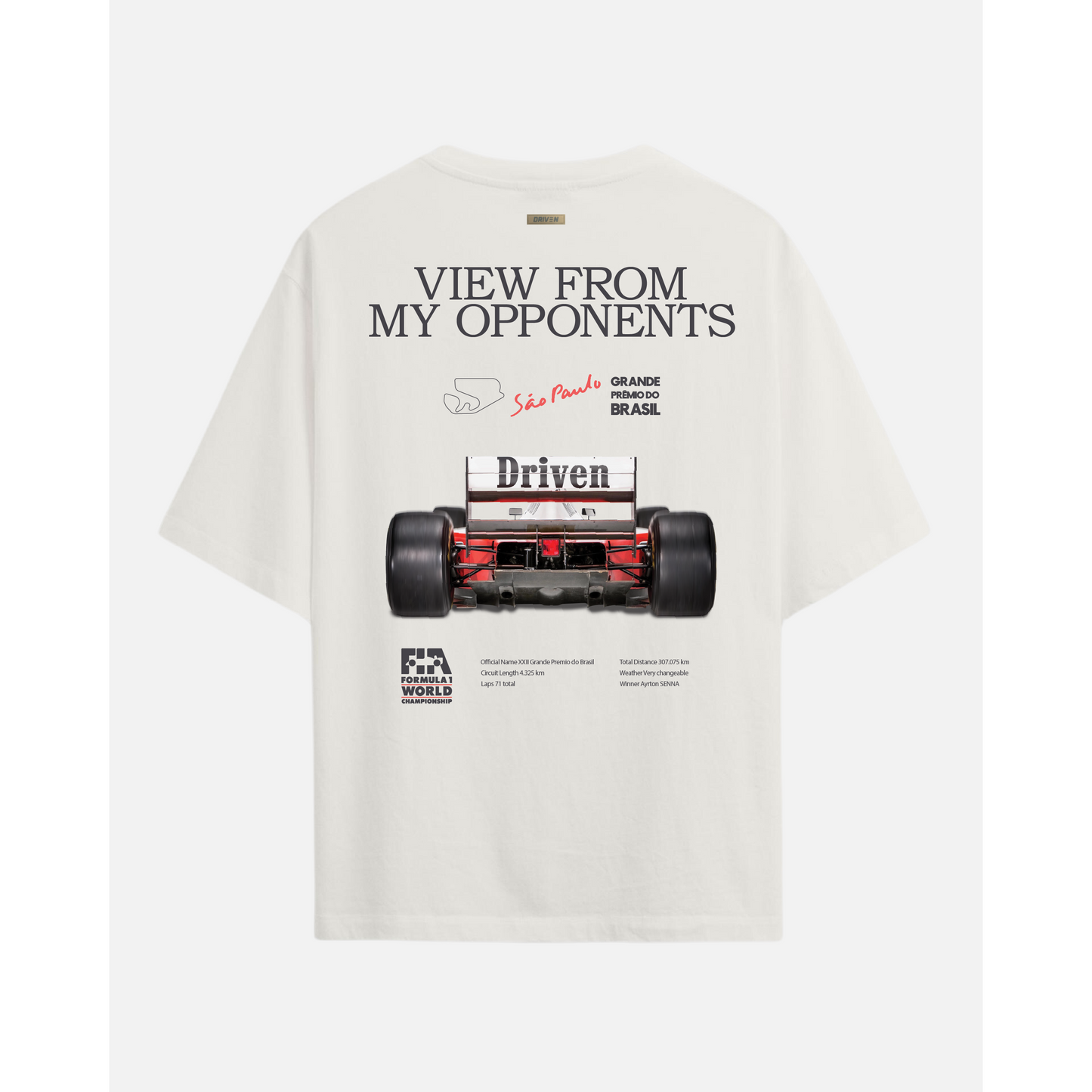 Rearview Interlagos - Cream